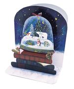 Sneeuwbol - Kerst Pop-Up kaart