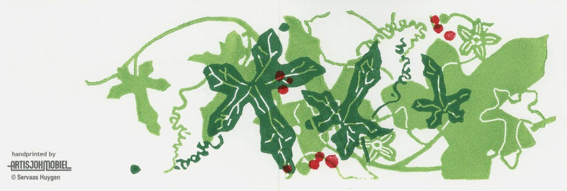 Bosrank, handgedrukte kaart - Catch Utrecht