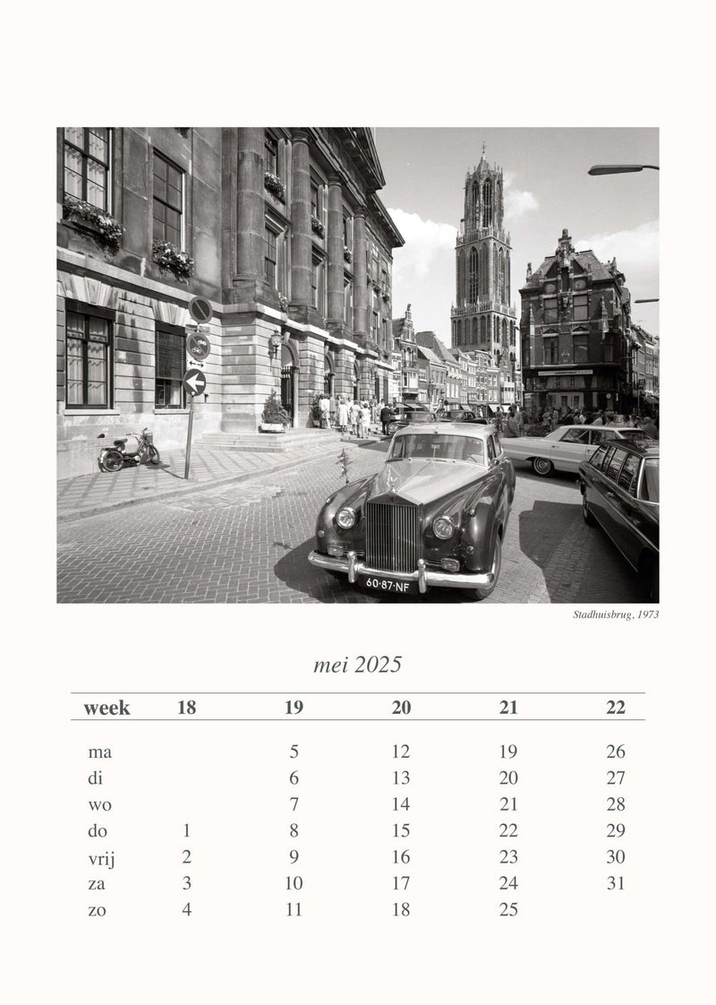 De Oud Utrecht jaarkalender 2025 - Catch Utrecht