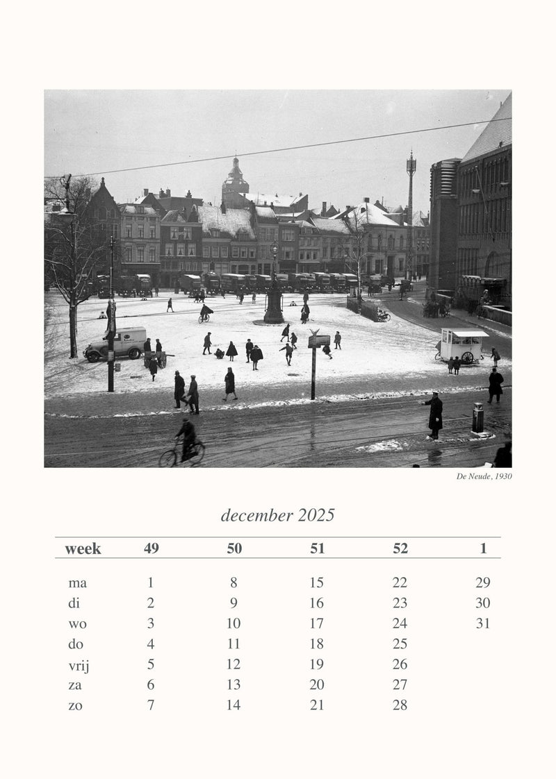 De Oud Utrecht jaarkalender 2025 - Catch Utrecht