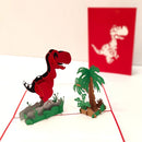 Dinosaurus - Pop - Up kaart - Catch Utrecht