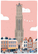 Domtoren lente - Ellen de Bruijn - Catch Utrecht