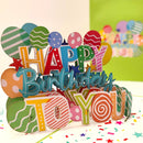 Happy Birthday - Pop - Up kaart - Catch Utrecht