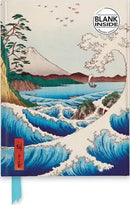 Hiroshige: Sea At Satta - Notebook (A5, Blanco Papier) - Catch Utrecht