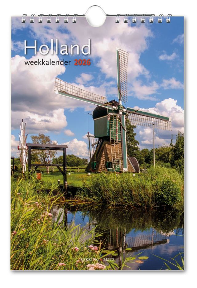 Holland - Weekkalender 2026 - Catch Utrecht