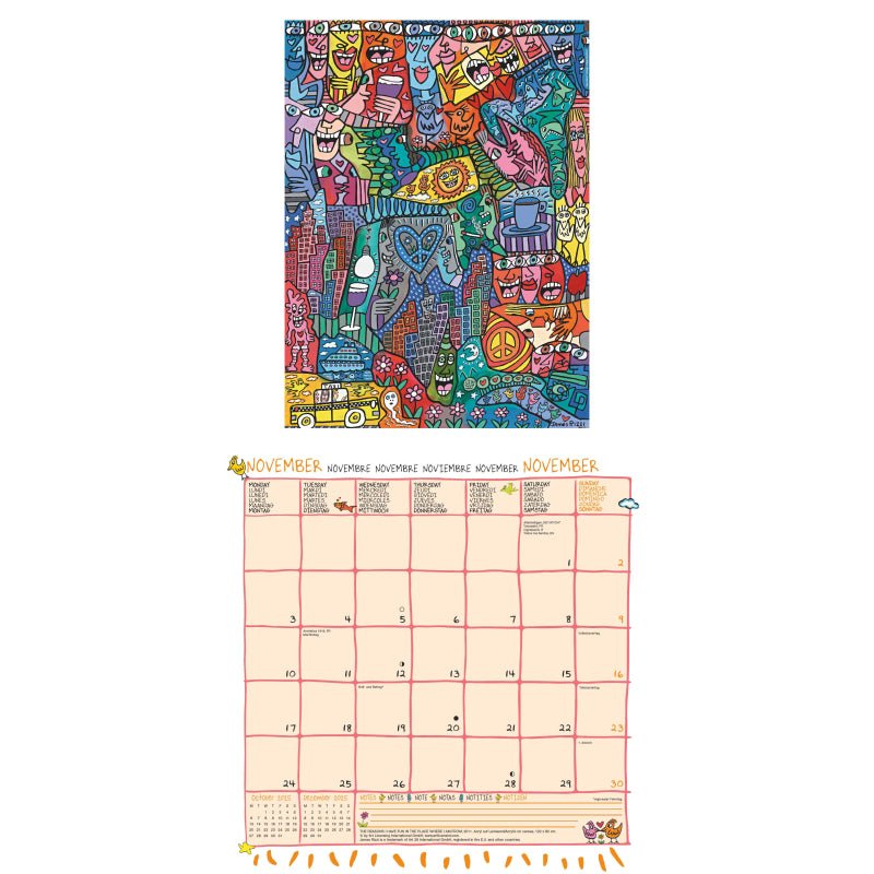 James Rizzi - Jaarkalender 2025 - Catch Utrecht