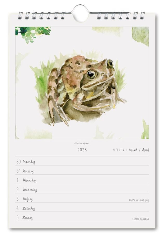Michelle Dujardin, Connect with nature - Weekkalender 2026 - Catch Utrecht