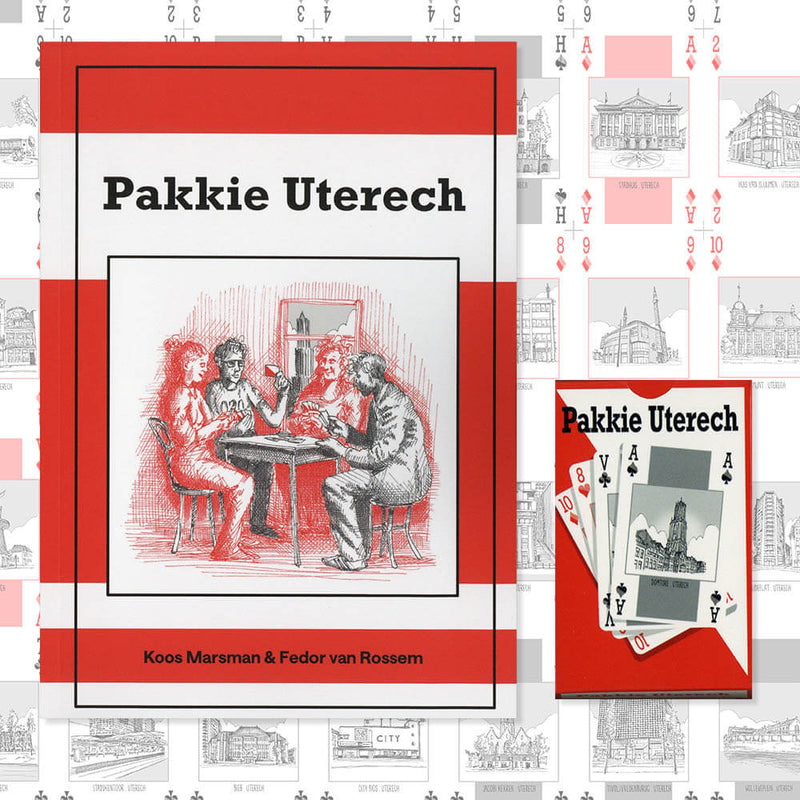 Pakkie Uterech (speelkaarten + boekje) - Catch Utrecht