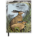 Rathlin Hares - Notebook (A4, Blanco Papier) - Catch Utrecht