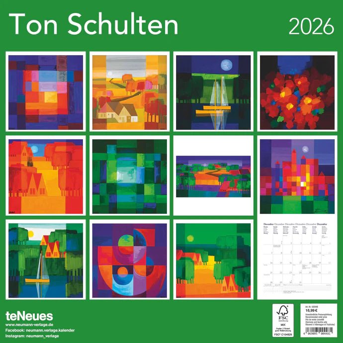 Ton Schulten - Jaarkalender 2026 - Catch Utrecht