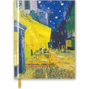 Van Gogh: Café Terrace - Notebook (A4, Blanco Papier) - Catch Utrecht