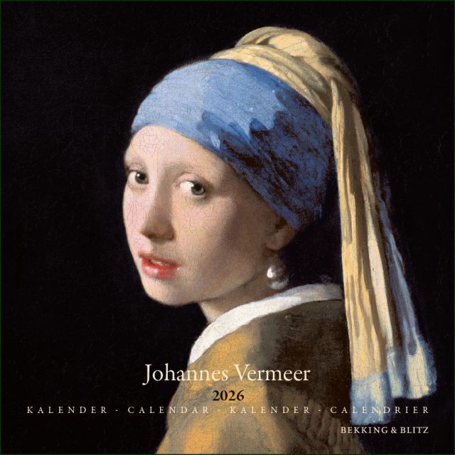 Vermeer - Mini Maandkalender 2026 - Catch Utrecht