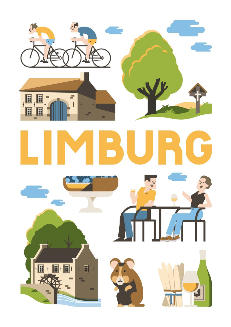 Ansichtkaart Iconisch, Limburg - Catch Utrecht