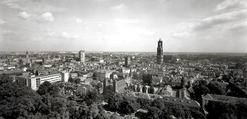 Binnenstad luchtfoto - 1969, Utrecht - Catch Utrecht