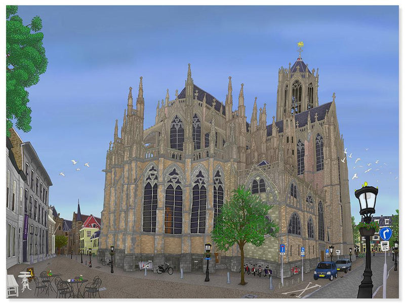 Domkerk, Utrecht (5 versies) - Catch Utrecht