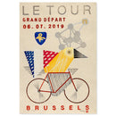 Grand Départ, Brussel - 2019 (gele trui) - Catch Utrecht