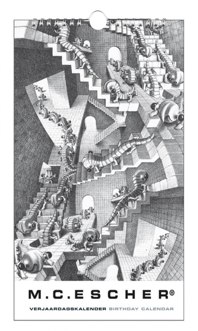 House of Stairs, M.C. Escher, verjaardagskalender - Catch Utrecht