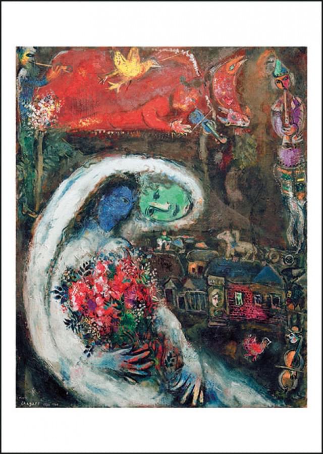 La Fiancée au visage blue, Marc Chagall - Catch Utrecht