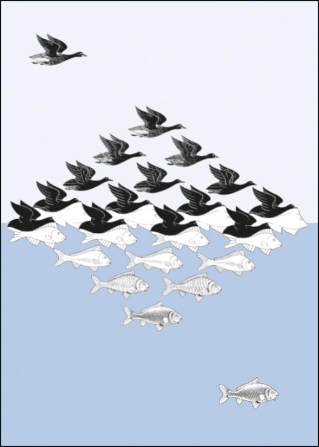 Lucht en Water, M.C. Escher - Catch Utrecht