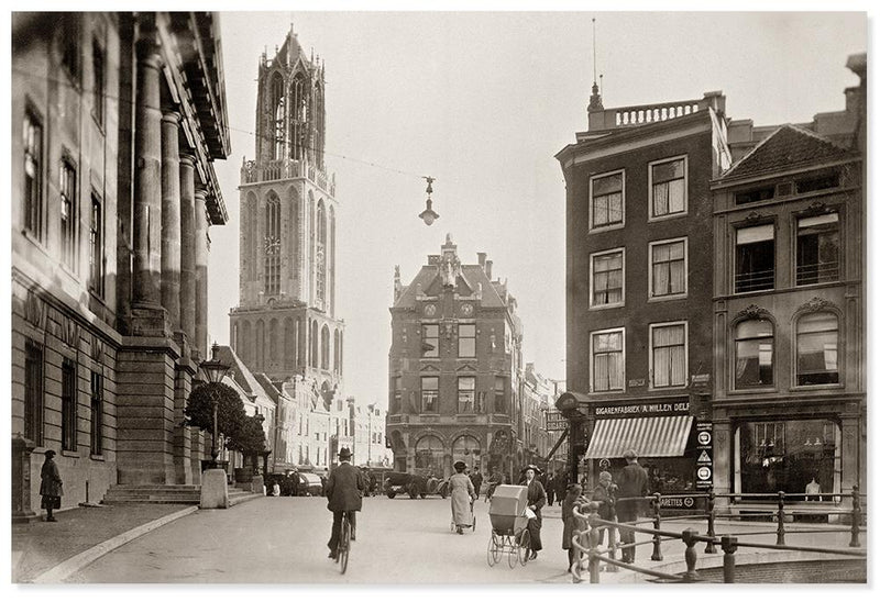 Stadhuisbrug 1933, Utrecht - Catch Utrecht